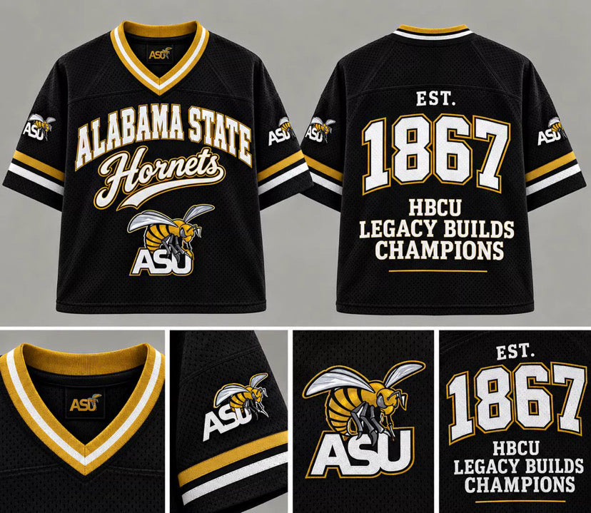 (PRESALE) Alabama State University Stylish Football Jersey